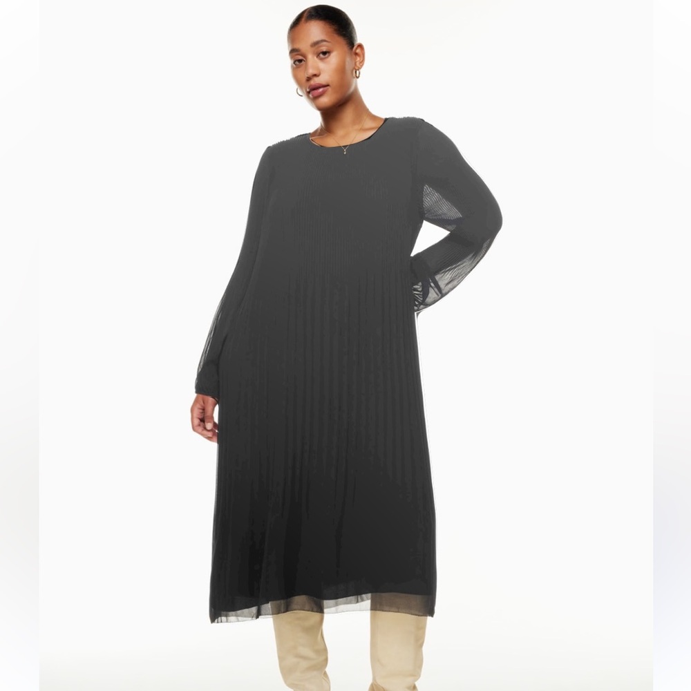 Aritzia Elba/Daydreamer Dress in Carob Chip Purple